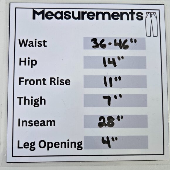 New Sage Green Fleece Lined Leggings – Size 36-46 - Picture 5 of 5